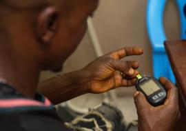 Est de la RDC : un soutien qui renforce la sensibilisation et l’autonomisation des patients face au diabète