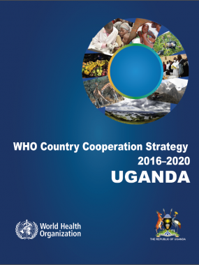 Cover of the WHO in Uganda Country Cooperation Strategy 