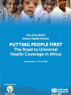 The first WHO Africa Health Forum - Report