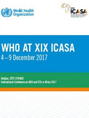 WHO at ICASA 2017