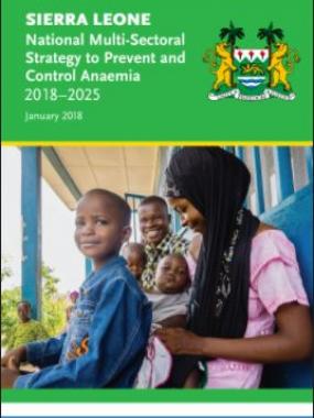 National Multi-Sectoral Strategy to Prevent and Control Anaemia (2018-2025) 