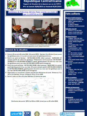 CAR_Sitrep Réponse émergence VDPV 05072019 FR_VF