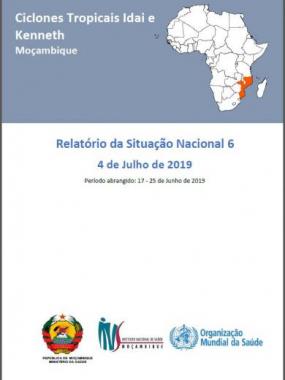 Ciclones Tropicais Idai e Kenneth - Relatório da Situação Nacional 6