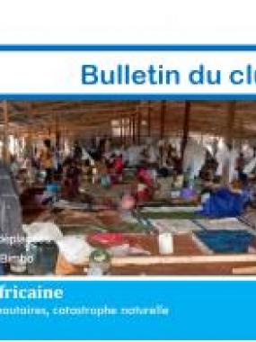 Bulletin du cluster santé (juin - novembre 2019)