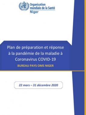 Plan de préparation et réponse  à la pandémie de la maladie à Coronavirus COVID-19 OMS Niger