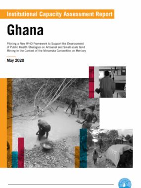 Institutional Capacity Assessment Report: Ghana. Piloting a New WHO Framework to Support the Development of Public Health Strategies on Artisanal and Small-scale Gold Mining in the Context of the Minamata Convention on Mercury