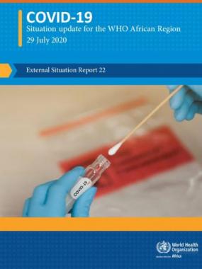 COVID-19 outbreak - Sitrep 22,  29 July 2020