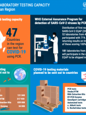COVID-19 laboratory testing capacity in the African Region