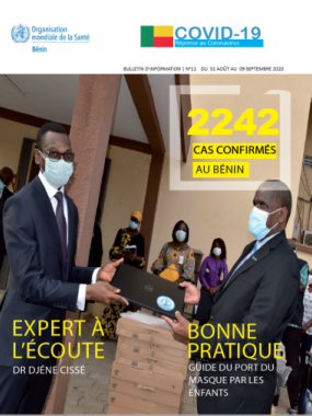 Bulletin Riposte COVID-19 au Bénin N°11