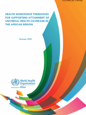 Health workforce thresholds for supporting attainment of universal health coverage in the African Region