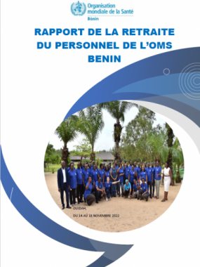 Rapport de la retraite 2022 du personnel de l'OMS au Bénin