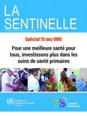 Bulletin LA SENTINELLE SPECIAL WHO75