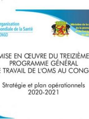 MISE EN OEUVRE DU TREIZIÈME PROGRAMME GÉNÉRAL DE TRAVAIL DE L'OMS AU CONGO