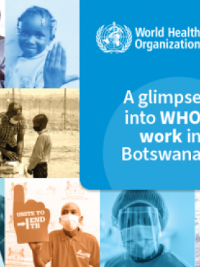 A glimpse into WHO work in Botswana