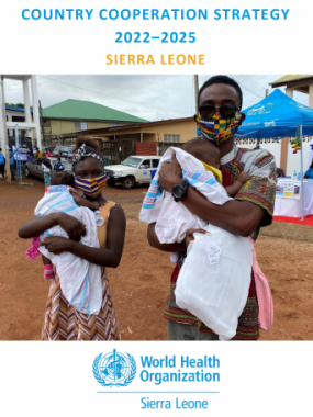WHO Sierra Leone Country Cooperation Strategy 2022–2025