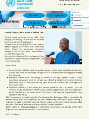 Cholera Update Issue #3