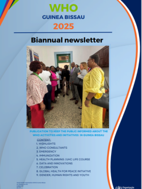 WHO GUINEA BISSAU Biannual newsletter, 2025
