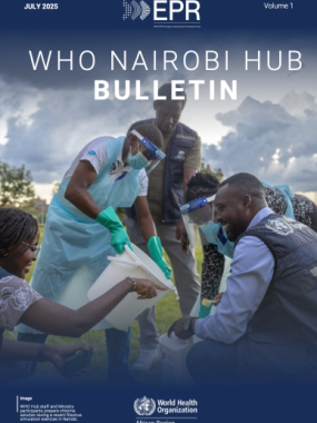 WHO Nairobi Hub bulletin