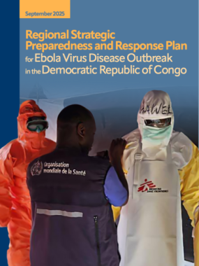 Regional Strategic Preparedness and Response Plan for Ebola Virus Disease Outbreak in the Democratic Republic of Congo, Version 01, September 2025