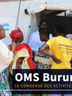Bulletin mensuel OMS BURUNDI -Août 2025