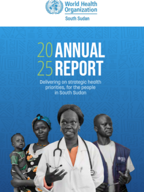 WHO South Sudan annual report 2025