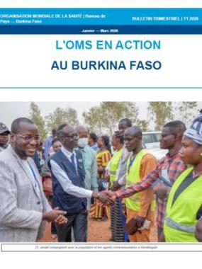 Bulletin trimestriel janvier - mars 2026 - OMS Burkina Faso