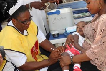 01 First child in the Federal Capital Territory to receive inactivated polio vaccine