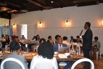 WHO Representative, Dr. Charles Sagoe-Moses WHO Representative, Dr. Charles Sagoe-Moses