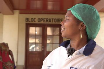 Delivery in an Ebola treatment centre