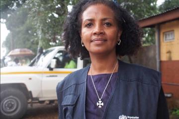 Meet team WHO: Dr Messeret Shibeshi, Immunization Officer