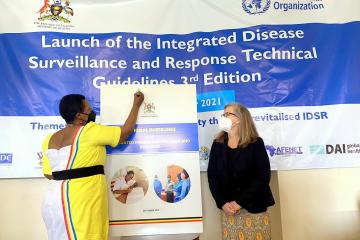Uganda Launches the Third Edition of the National Guidelines for Integrated Diseases Surveillance and Response