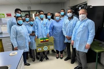 The Ethiopian National Influenza Laboratory gets recognized as a WHO National Influenza Centre