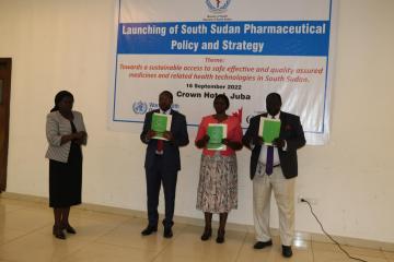 South Sudan launched Pharmacy Policy and Strategy thumbnail