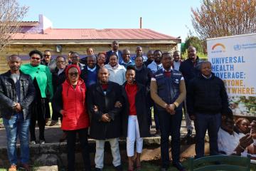 In Lesotho, WHO Trains Health Specialists to Strengthen Public Health Surveillance thumbnail