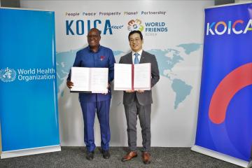WHO and KOICA collaborate to support the fight against antimicrobial resistance in Ghana thumbnail