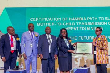 Namibia reaches key milestone in eliminating mother-to-child transmission of HIV and hepatitis BÂ Â 