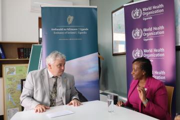 Eire supports the World Well being Group’s Ebola response efforts in Uganda thumbnail