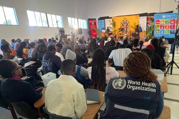 WHO Supports Bushfire Reside Dialogues at UNESWA, Focusing on Psychological Health Challenges thumbnail