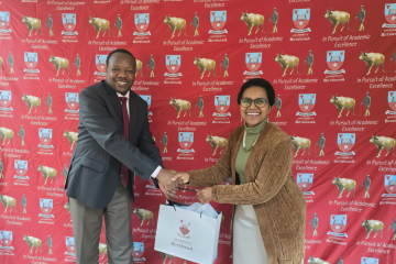 WHO Representative pays courtesy call on WHO Collaborating Centre for Nursing and Midwifery Vogue at the College of Botswana College of Nursing thumbnail