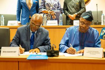 World Health Group and TY Danjuma Foundation sign US$ 2.26 million partnership to strengthen primary health care in Nigeria thumbnail