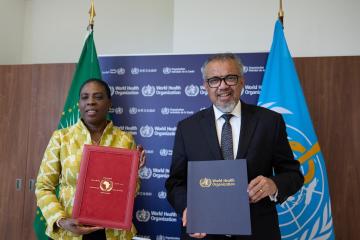L’Union africaine et l’Organisation mondiale de la Santé renouvellent leur partenariat stratégique pour renforcer les systèmes de santé en Afrique