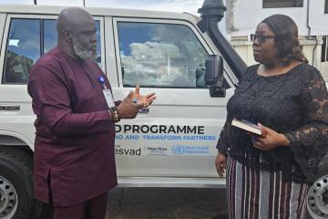 WHO and partners boost Liberia’s fight against NTDs with vehicle donation thumbnail