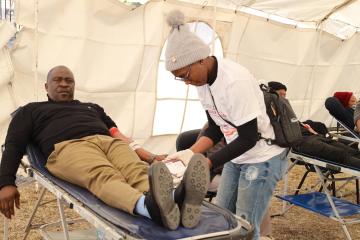 Rolling up sleeves, Saving lives: Lesotho’s blood donor drive gains momentum thumbnail