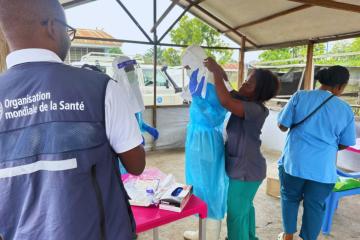 Tackling mpox through GOARN support and local collaboration in the Democratic Republic of the Congo.