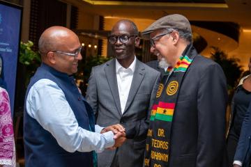 WHO Director-Total and Regional Director for Africa begin official visit to Ghana ahead of Africa Health Sovereignty Summit thumbnail