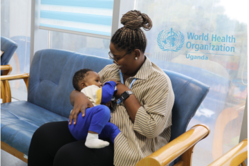 A breastfeeding space at WHO Uganda country office: Upholding every woman and babyâ€™s right to breastfeed anytime, anywhere