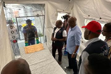New Ebola treatment centre bolsters Democratic Republic of the Congo’s outbreak response 