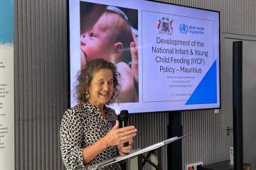 HO supports Mauritius in developing its first National Infant and Young Child Feeding Policy