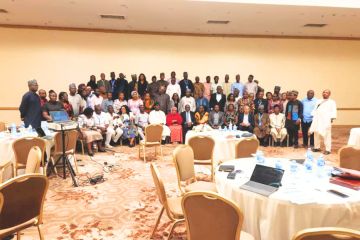 Participants at the PEP meeting.