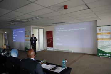 Dr Matthew Jowett, Unit Head for Governance, Policy and Financing at WHO HQ provides overview of the South Africa HFPM report